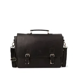 HOUSE OF OLIVEGREEN Unisex Leather Laptop Bag-picture-19