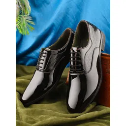 house of pataudi House of PataudiMen Formal Lace Up Oxfords-picture-35