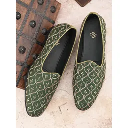 House of Pataudi Men Casual Slip On Majoris-picture-29