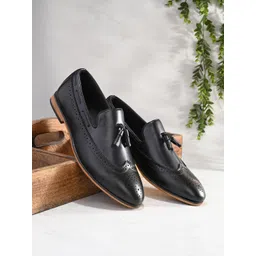 House of Pataudi Men Formal Loafers-picture-33