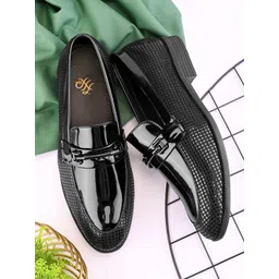 House of Pataudi Men Formal Loafers-picture-34