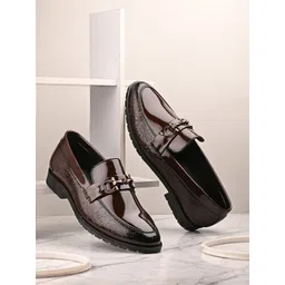 House of Pataudi Men Formal Loafers-picture-26