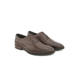 House of Pataudi Men Lace Up Formal Derbys-picture-16
