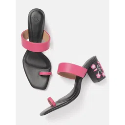 House of Pataudi Open Toe  Block Heels-picture-36