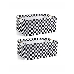 HOUSE OF QUIRK Black 2 Pieces Wardrobe Multi-Utility Organisers-picture-40