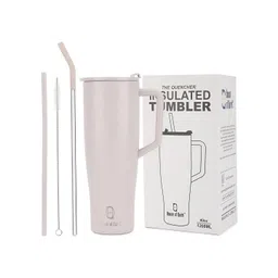 HOUSE OF QUIRK Champagne Single Stainless Steel Solid Double Wall Vacuum Water Bottle-picture-18