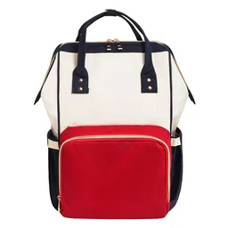 House of Quirk Diaper Bag Maternity Backpack - Blue & White-picture-41