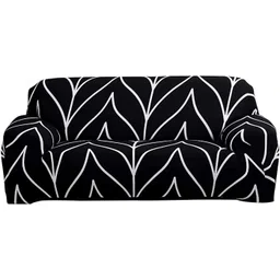 house of quirk DOUBLESOFA_COVER_BLA_ONYX Sofa Fabric-picture-30