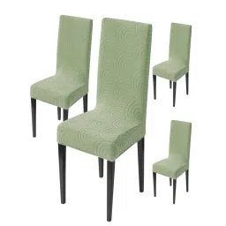 House of Quirk Green Accent Chair Cover (Pack Of 4)-picture-25