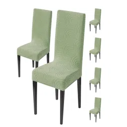 House of Quirk Green Accent Chair Cover (Pack Of 6)-picture-26