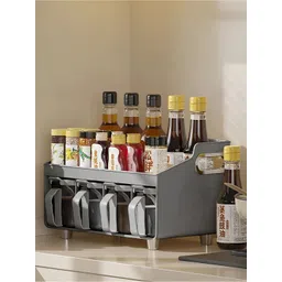 HOUSE OF QUIRK Grey Set of 1 Regular Desk Organiser Organisers-picture-35