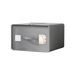 HOUSE OF QUIRK Grey Set of 1 Regular Drawer Organiser Organisers-picture-37