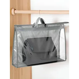 HOUSE OF QUIRK Grey Set of 1 Regular Handbag Organiser Organisers-picture-41