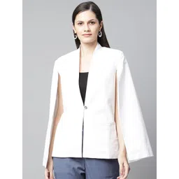 HOUSE OF S Women Cotton Cape Jacket-picture-37