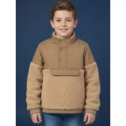 HOUSE OF VEDAS Boys Colourblocked Lightweight Outdoor Jacket-picture-45