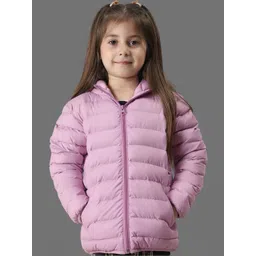 HOUSE OF VEDAS Girls Lightweight Outdoor Puffer Jacket-picture-30