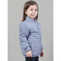 HOUSE OF VEDAS Girls Lightweight Outdoor Woven Jacket-picture-26