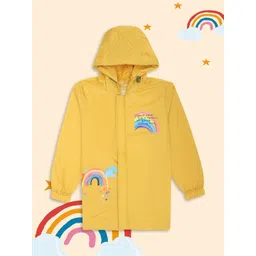 HOUSE OF VEDAS Kids Dry Fit Printed Windcheater & Water Resistant Hooded Sporty Jacket-picture-31