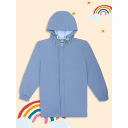 HOUSE OF VEDAS Kids Dry Fit Windcheater & Water Resistant Hooded Sporty Jacket-picture-38
