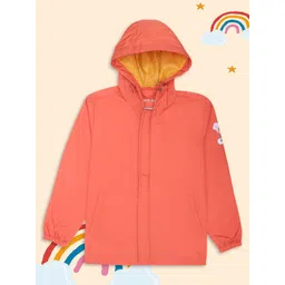 HOUSE OF VEDAS Kids Waterproof Hooded Rain Jacket-picture-13