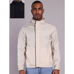 HOUSE OF VEDAS ReversibleWaterproof Hooded Rain Jacket-picture-13