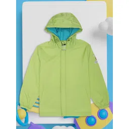 HOUSE OF VEDAS Unisex Kids Windcheater and Water Resistant Outdoor Sporty Jacket-picture-26