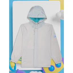 HOUSE OF VEDAS Unisex Kids Windcheater and Water Resistant Outdoor Sporty Jacket-picture-21