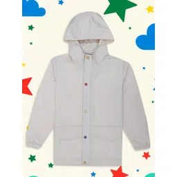 HOUSE OF VEDAS Unisex Kids Windcheater and Water Resistant Outdoor Sporty Jacket-picture-24