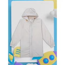 HOUSE OF VEDAS Unisex Kids Windcheater Water Resistant Hooded Sports Jacket-picture-15