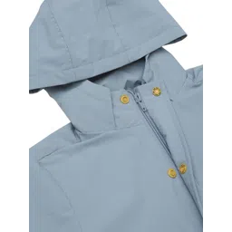 HOUSE OF VEDAS Unisex Kids Windcheater Water Resistant Hooded Sports Jacket image 5