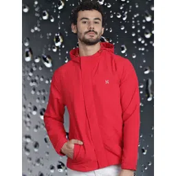 HOUSE OF VEDAS Waterproof Hooded Rain Jacket-picture-27