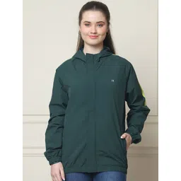 HOUSE OF VEDAS Women Dry Fit Windcheater and Water Resistant Outdoor Sporty Jacket-picture-14