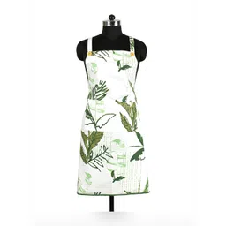House This Green & White Printed Cotton Aprons-picture-41