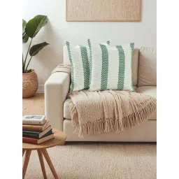 House This Green Stripes Cushion Covers-picture-45
