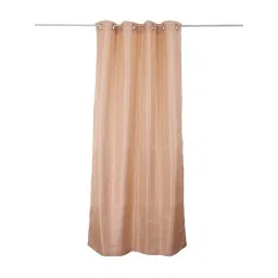 House This Kaveri Rose Gold Polyester 9ft Long Door Curtain image 3