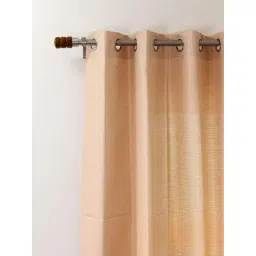 House This Kaveri Rose Gold Polyester 9ft Long Door Curtain image 2