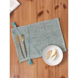 House This Raalhu Blue Cotton Placemats - Set of 2-picture-10