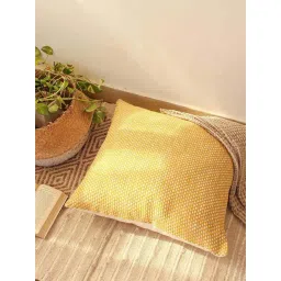 House This Vindhya Yellow Cotton Cushion Covers - Set of 2-picture-10
