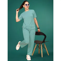 houseofcommon Solid Women Track Suit-picture-30