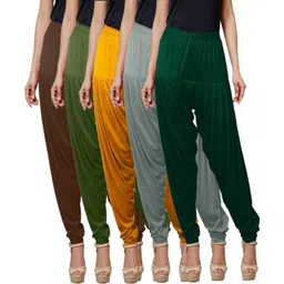 houseofcommon Viscose Rayon Solid Patiala-picture-24