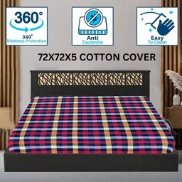 houseofcommon Zippered King Size Breathable, Stretchable Mattress Cover-picture-27