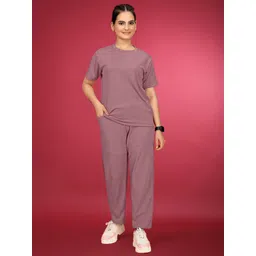 houseofcommon Solid Women Track Suit image 1