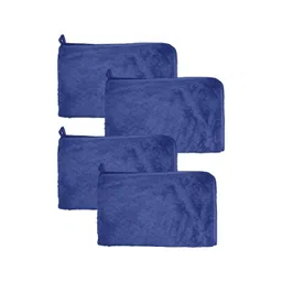 HOUSSE 4-Pcs Blue 350 GSM Super Soft & Light WeightHandTowels-picture-20