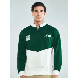 Hoversoul Green Regular Fit Printed Sweatshirt-picture-22