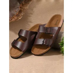 hoversoul Hoversole Men's Brown Cork Casual Sandals-picture-23