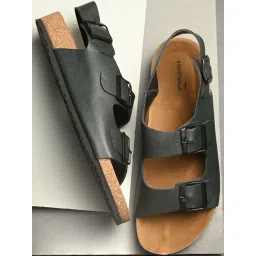 hoversoul Hoversole Men's Green Cork Back Strap Sandals-picture-34