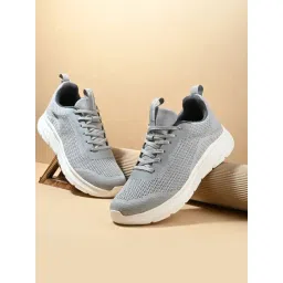 hoversoul Hoversole Men's Heat Grey & White Running Shoes-picture-10