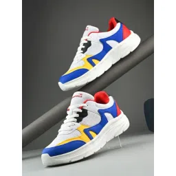 hoversoul Hoversole Men's Huego White & Blue Casual Running Shoes-picture-36