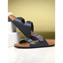 hoversoul Hoversole Men's Navy Cork Casual Sandals-picture-36
