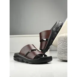 hoversoul Hoversole Men's SECURA Brown Casual Archloc Sandals-picture-14